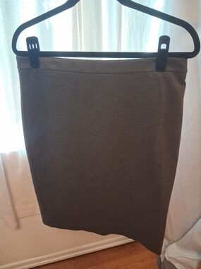 JCrew Classic Gray Pencil Skirt - Women 8